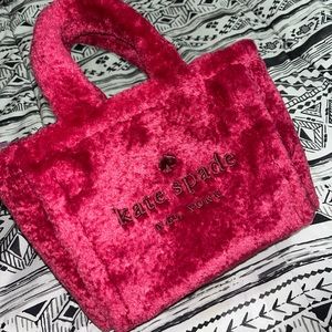 New Kate Spade fluffy purse